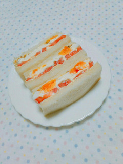 ヘルシー卵サンド✽カッテージチーズ入り-レシピのメイン写真