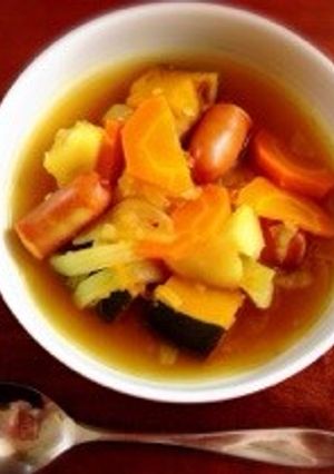 オーナーさん家のピリ辛スープカレー-レシピのメイン写真