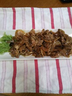 豚バラ肉の甘辛炒め♪-レシピのメイン写真