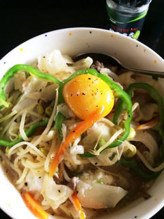 焼きそば麺で!野菜たっぷり簡単ちゃんぽん-レシピのメイン写真