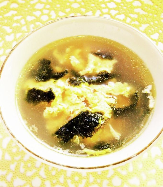 ☺簡単♪海苔と玉子の中華スープ☺ by hirokoh 【クックパッド】 簡単