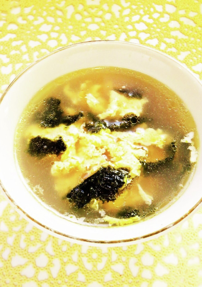 ☺簡単♪海苔と玉子の中華スープ☺-レシピのメイン写真