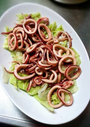 イカの甘辛炒め-レシピのメイン写真