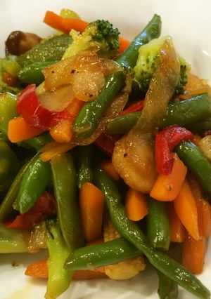 野菜の適当オイスターソース炒め-レシピのメイン写真