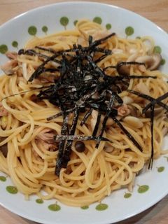 めんつゆで☆ツナとしめじの和風パスタ-レシピのメイン写真