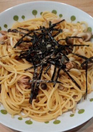 めんつゆで☆ツナとしめじの和風パスタ-レシピのメイン写真