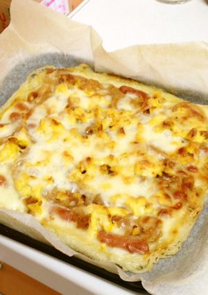 そうめんピッツァ-レシピのメイン写真