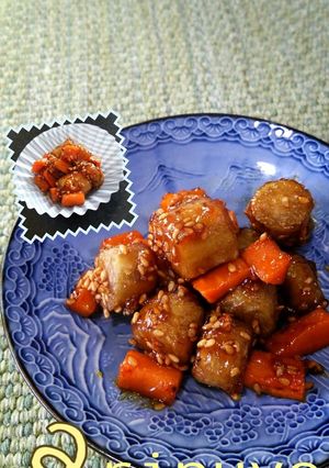 お弁当に♪ごぼう＆人参の根菜南蛮♥-レシピのメイン写真