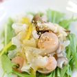 食感楽しむきのことエビのさっぱりサラダ