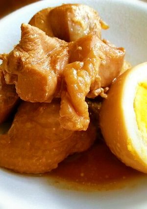 甘糀で鶏もも肉と卵のさっぱり煮-レシピのメイン写真