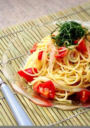 塩レモンいかの冷製パスタ-レシピのメイン写真