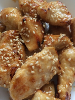 鶏の照り焼き+ごま-レシピのメイン写真