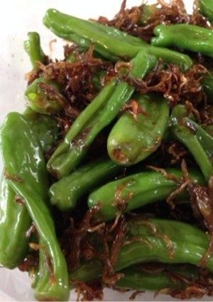 簡単!ししとうのじゃこの炒め 大量消費-レシピのメイン写真