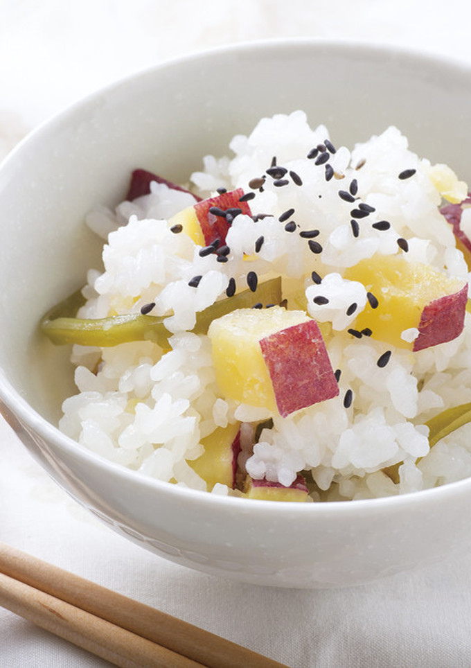 簡単減塩！さつまいもご飯-レシピのメイン写真