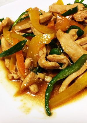 節約!鶏胸肉でチンジャオロース風-レシピのメイン写真
