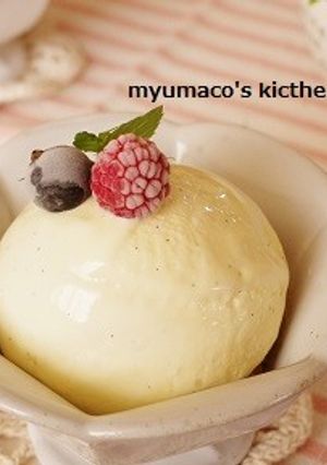 なめらかバニラアイス-レシピのメイン写真