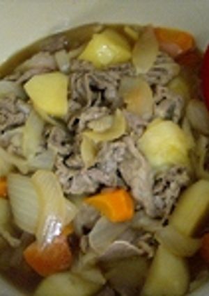 ル・クルーゼで肉じゃが-レシピのメイン写真