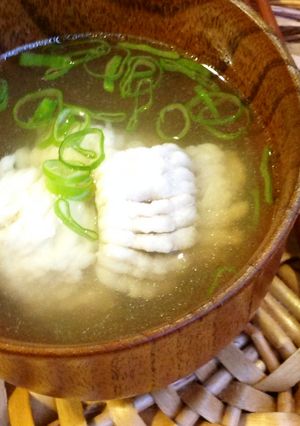 生鱧を使った吸い物-レシピのメイン写真