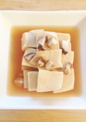 簡単版。甘さ控えめ。高野豆腐の煮物。-レシピのメイン写真