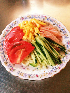 夏の定番!冷やし中華(少しだけ食べたい-レシピのメイン写真