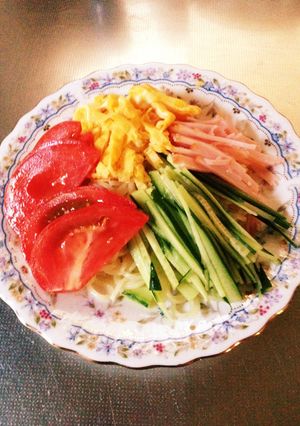 夏の定番!冷やし中華(少しだけ食べたい-レシピのメイン写真