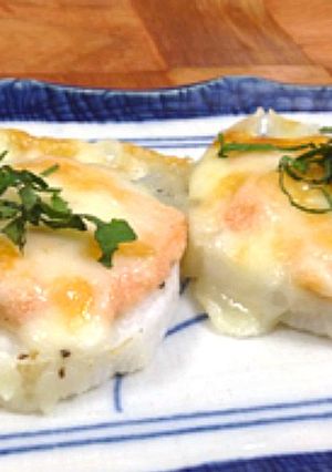 【旭×椙】自然薯のチーズ焼き-レシピのメイン写真