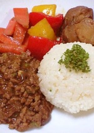 スタミナ夏野菜ドライカレー-レシピのメイン写真