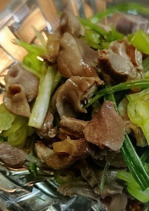 砂ずりポン酢♪簡単ﾍﾙｼｰなおつまみ!!-レシピのメイン写真