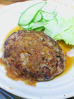 オニオンソースの和風ハンバーグ-レシピのメイン写真