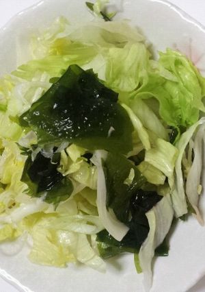 ワカメサラダ-レシピのメイン写真