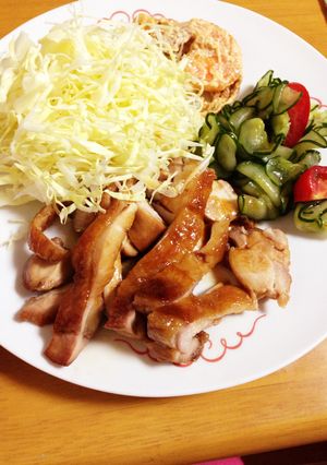 簡単♪こども大好き鶏モモ照り焼き♪-レシピのメイン写真