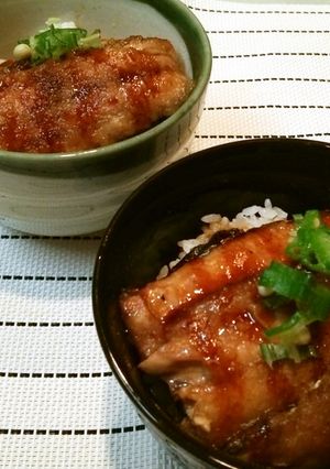 さんまの蒲焼丼-レシピのメイン写真