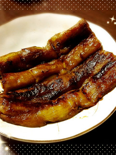 鰻の蒲焼き風♪茄子の蒲焼き-レシピのメイン写真