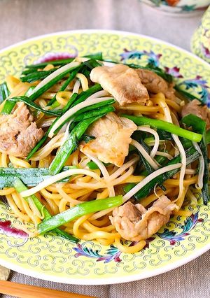 もっちり太麺のやみつき上海風焼きそば-レシピのメイン写真