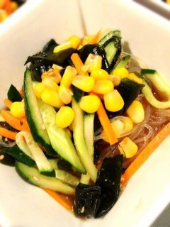 酸味ひかえめな中華春雨サラダ-レシピのメイン写真