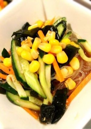 酸味ひかえめな中華春雨サラダ-レシピのメイン写真