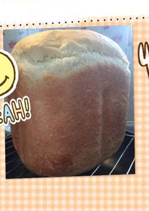 ♥︎ＨＢでふわふわ＆甘い食パン♥︎-レシピのメイン写真