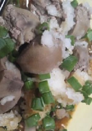 まめ（腎臓）のおろしポン酢-レシピのメイン写真