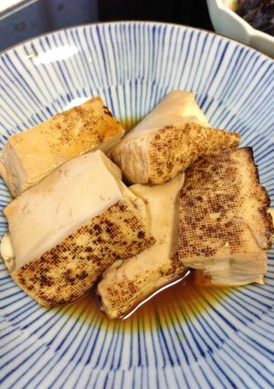 焼き豆腐の甘辛煮-レシピのメイン写真