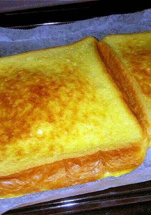 牛乳たっぷりフレンチトースト♪-レシピのメイン写真
