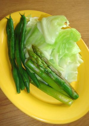 野菜大好き!ツヤツヤな茹で野菜-レシピのメイン写真