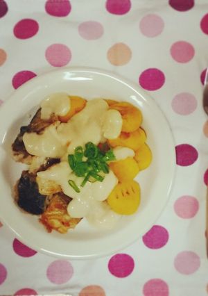 鯖とかぼちゃの味噌クリームニョッキ。-レシピのメイン写真