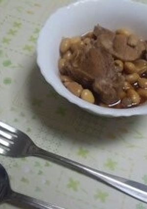 煮豆入り豚の角煮-レシピのメイン写真