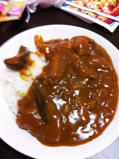 相性バツグン!ナスとひき肉のカレー-レシピのメイン写真