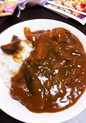 相性バツグン！ナスとひき肉のカレー-レシピのメイン写真