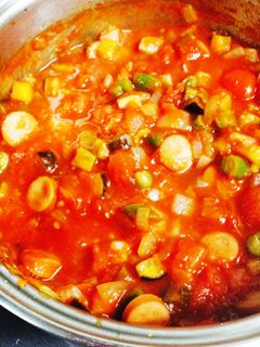 野菜たっぷりトマトスープ-レシピのメイン写真