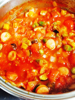 野菜たっぷりトマトスープ-レシピのメイン写真