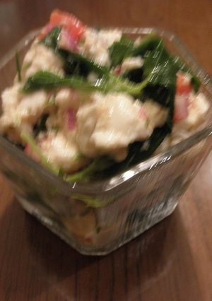 豆腐と野菜のサラダ-レシピのメイン写真