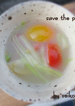 セロリとトマトのエコスープ-レシピのメイン写真