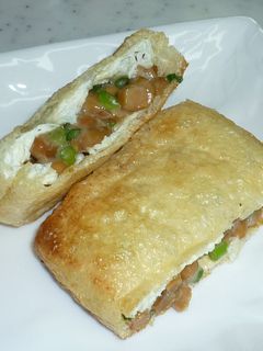 油揚げの納豆焼き-レシピのメイン写真
